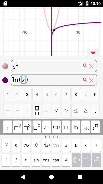 Symbolab Graphing Calculator Screenshot1