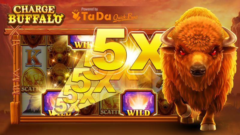 Charge Buffalo Slot-TaDa Games Screenshot1