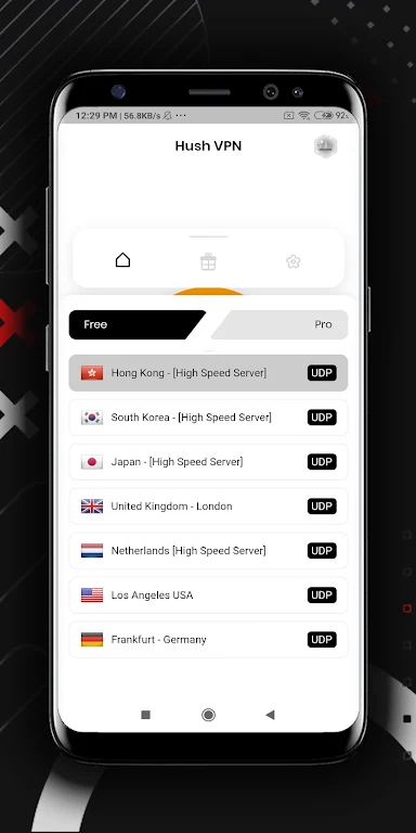 Hush VPN: Best VPN Proxy, Super Fast VPN Proxy App Screenshot2