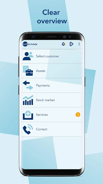 VP Bank e-banking Screenshot1