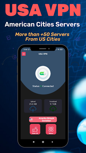 USA VPN - Safer VPN Screenshot1