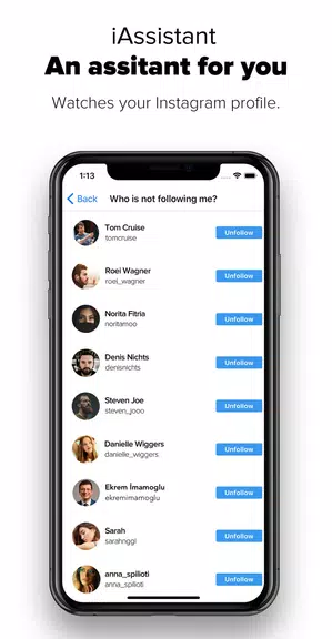 iAssistant Followers Analysis for Instagram Screenshot2