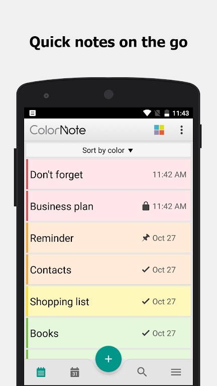 ColorNote Screenshot1