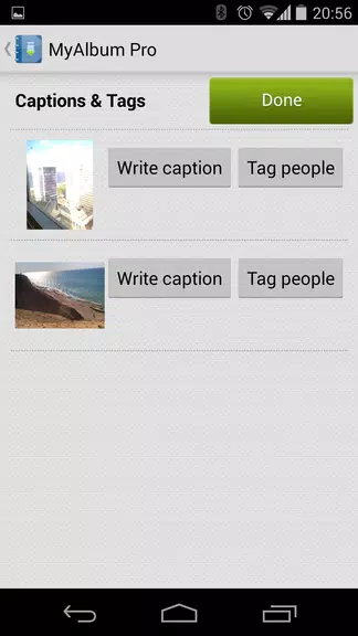 MyAlbum: Social photos manager Screenshot4