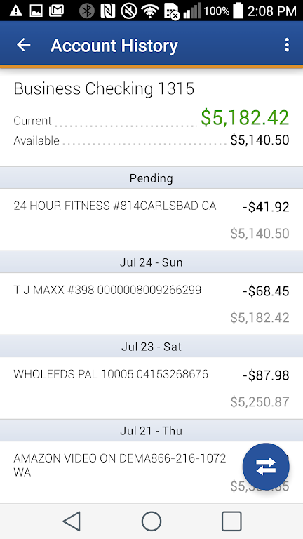 NCPD FCU Mobile Banking Screenshot2