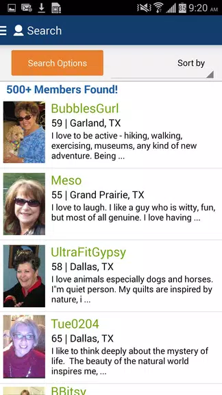 Senior People Meet Dating App Screenshot4