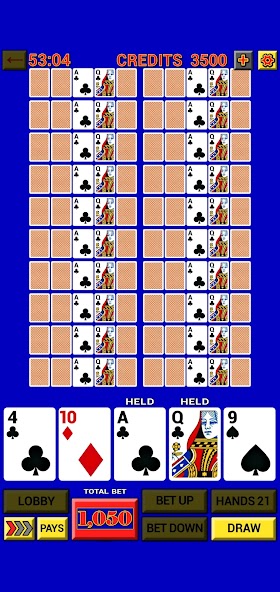 Video Poker Classic Casino Screenshot1