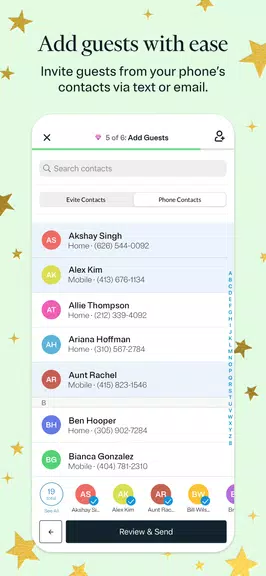 Evite: Email & SMS Invitations Screenshot2