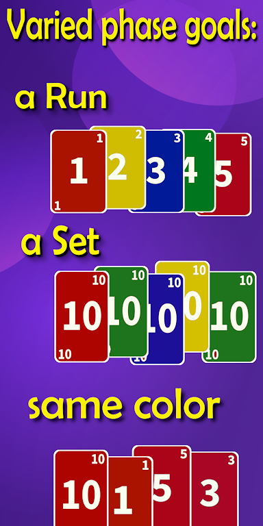 Super Phase Rummy card game Screenshot3