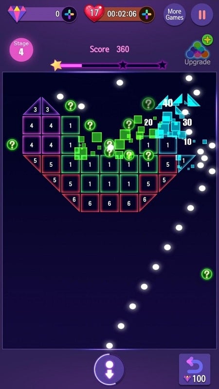 Neon Bricks Master Screenshot3