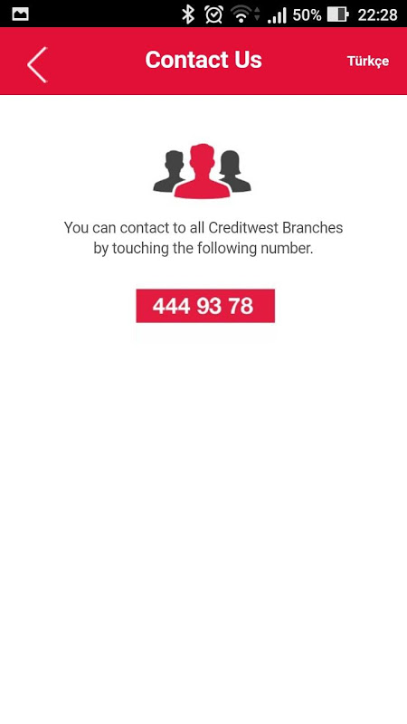 Creditwestbank Mobile Branch Screenshot1