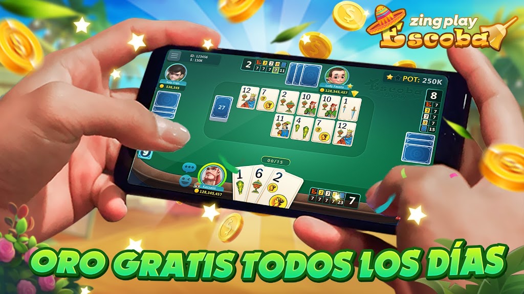 Escoba ZingPlay: Juego de Cartas Screenshot4