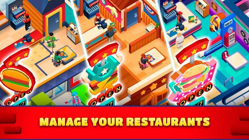 Idle Burger Empire Tycoon Screenshot3