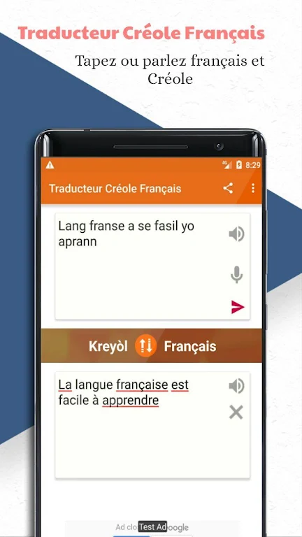 Translate Creole to French Screenshot1