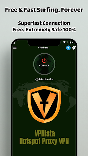 VPNista: Hotspot Proxy VPN Screenshot1