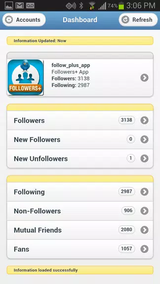 Followers+ for Twitter Screenshot1