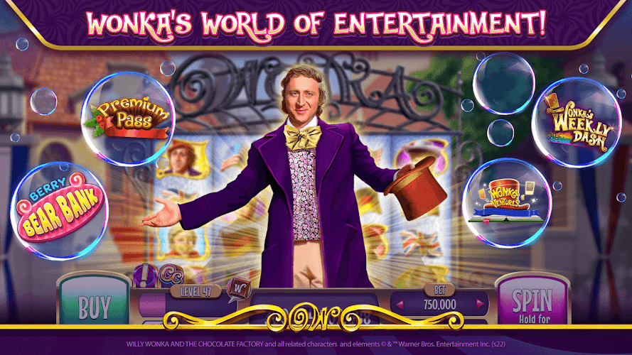 Willy Wonka Vegas Casino Slots Screenshot16