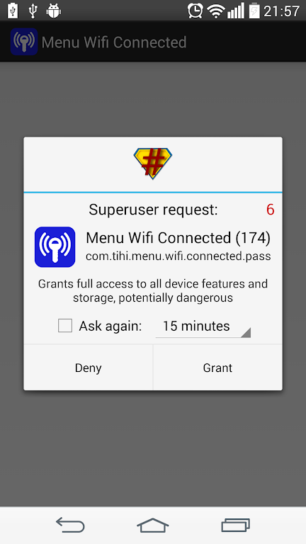 Pass Wifi Connected Screenshot1