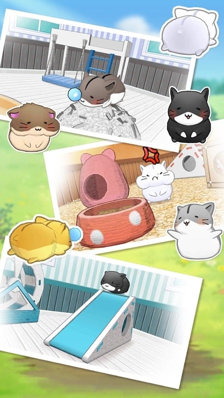 Hamster Life match and home Screenshot2