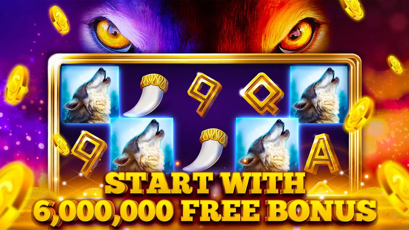 Slots Wolf Magic Mobile Casino Screenshot2