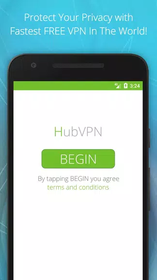 Hub VPN Free - Unlimited VPN Screenshot1