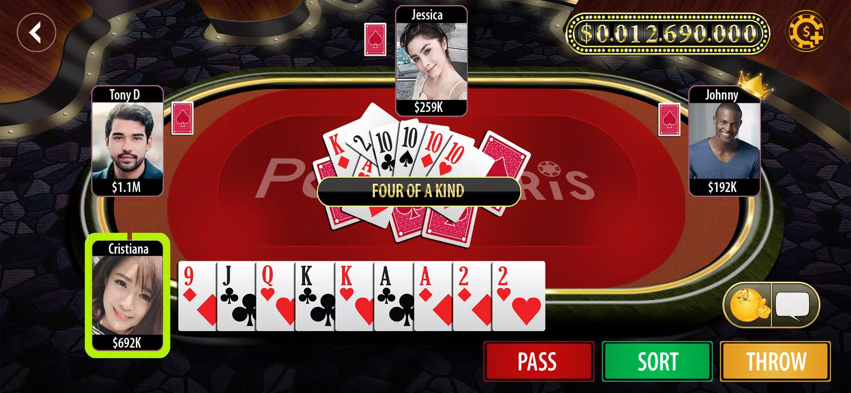 Poker Paris: Tien Len & Phom Screenshot4