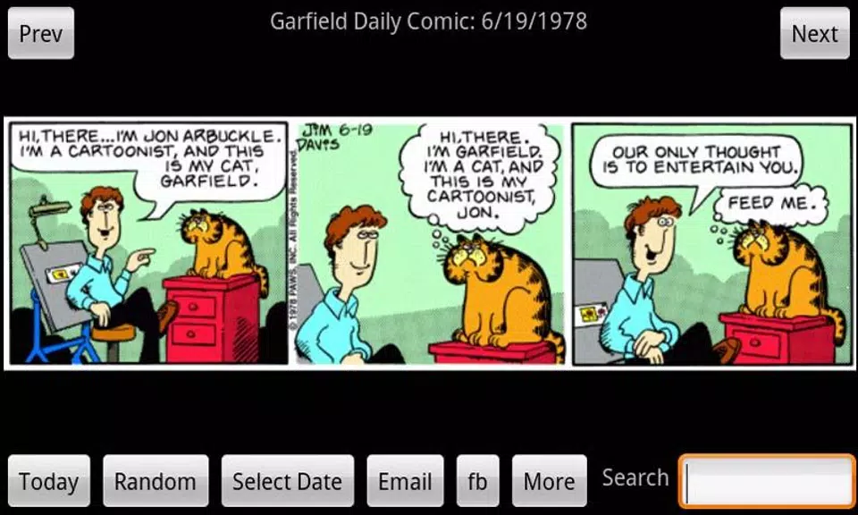 Garfield Daily Screenshot1