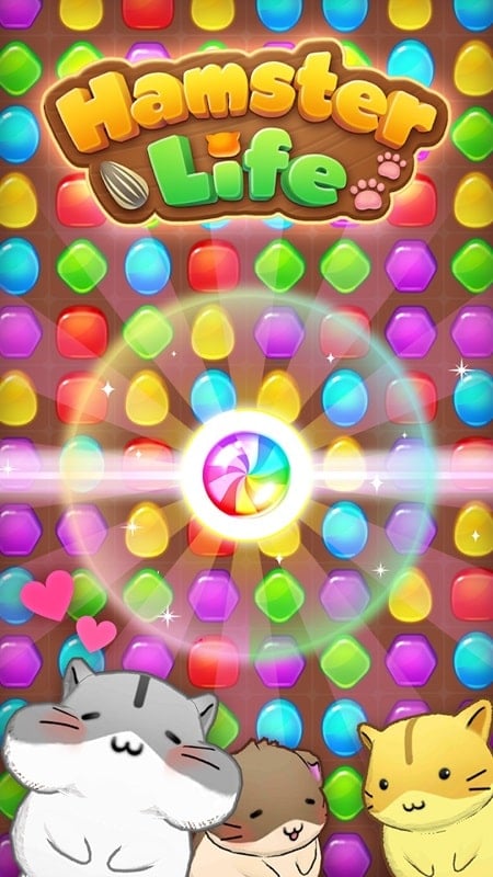 Hamster Life match and home Screenshot3