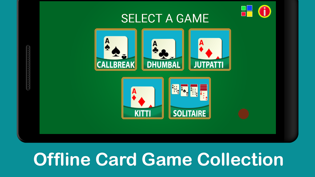 Callbreak, Dhumbal, Kitti & Jutpatti-Card Games Screenshot1