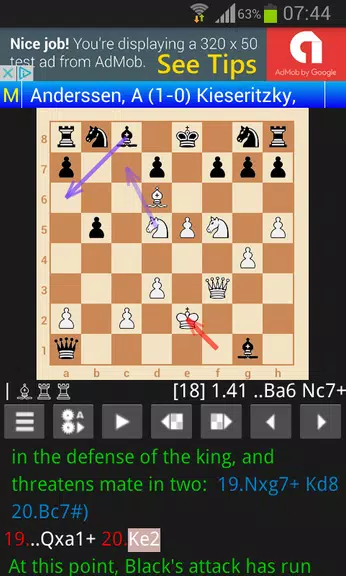 Chess Analyze PGN Viewer Screenshot2