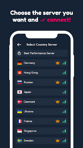 KISSvpn - Unlimited & Free Fast Proxy VPN Screenshot4