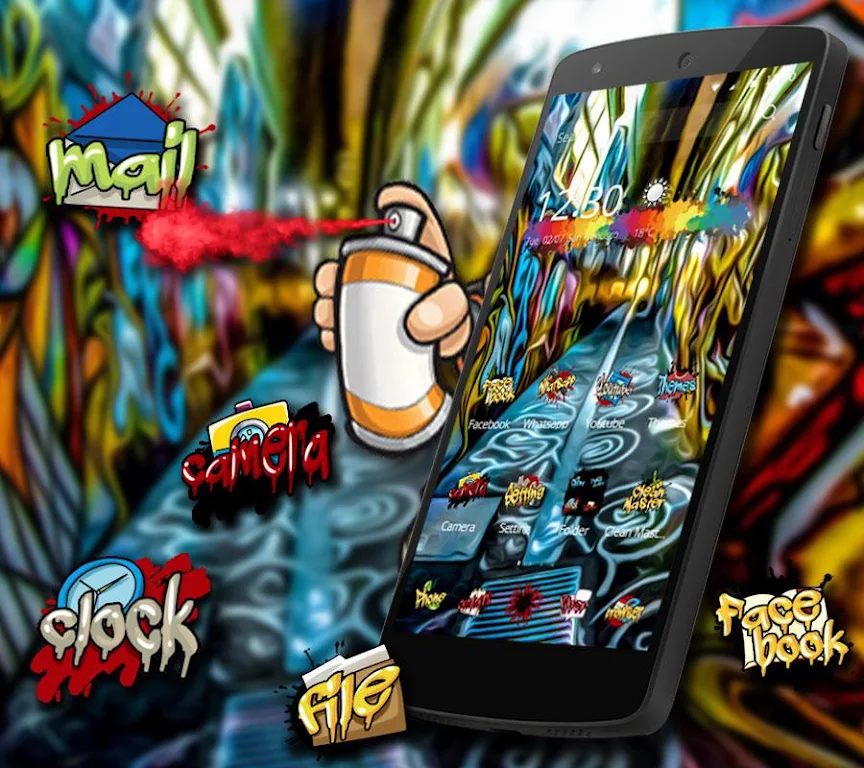 Fashion Graffiti Street Art Screenshot3