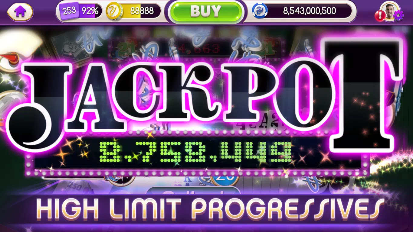 myVEGAS BlackJack 21 Card Game Screenshot1