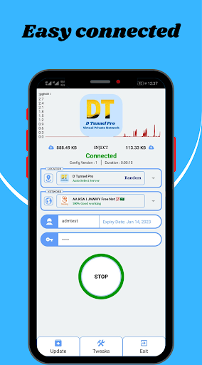 D Tunnel VPN Screenshot2