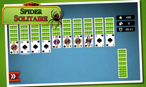 Spider Solitaire 2 Screenshot1