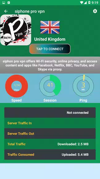 siphon vpn pro Screenshot4