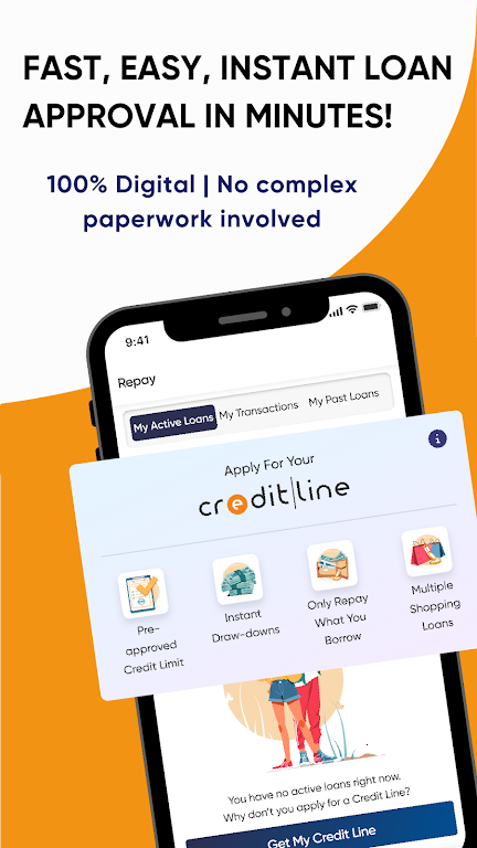 CASHe: Loan & Credit line App Screenshot3