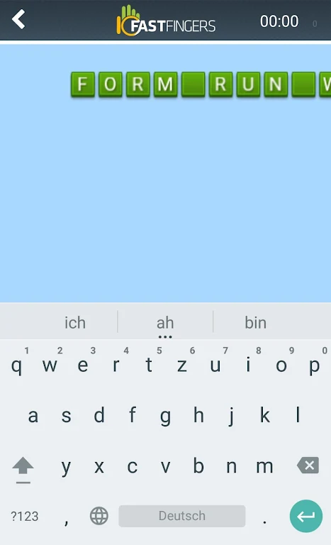 10FastFingers Typing App Screenshot2