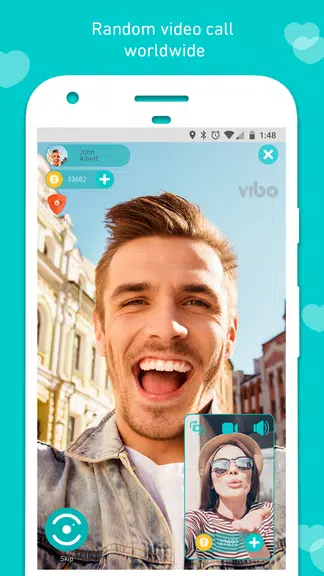 Vibo Live: Live Stream, Random call, Video chat Screenshot1