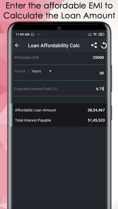 EMI Calculator - Loan Planner/ Screenshot4