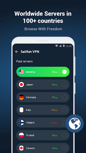 SailfishVPN - Fast, Secure VPN Screenshot2