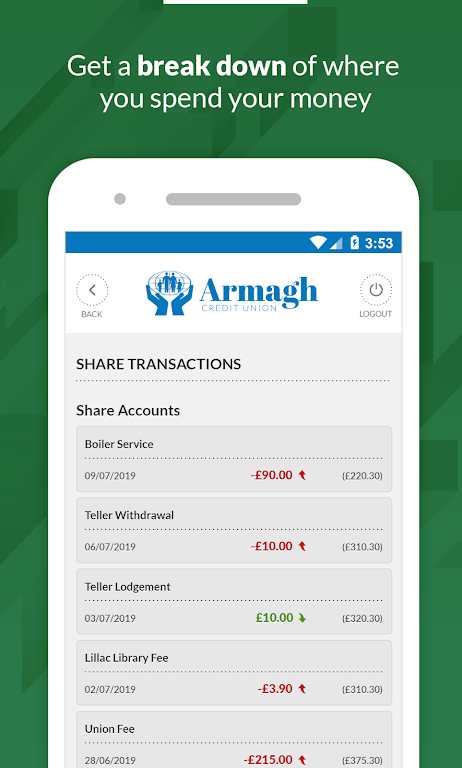 Armagh Credit Union Screenshot3