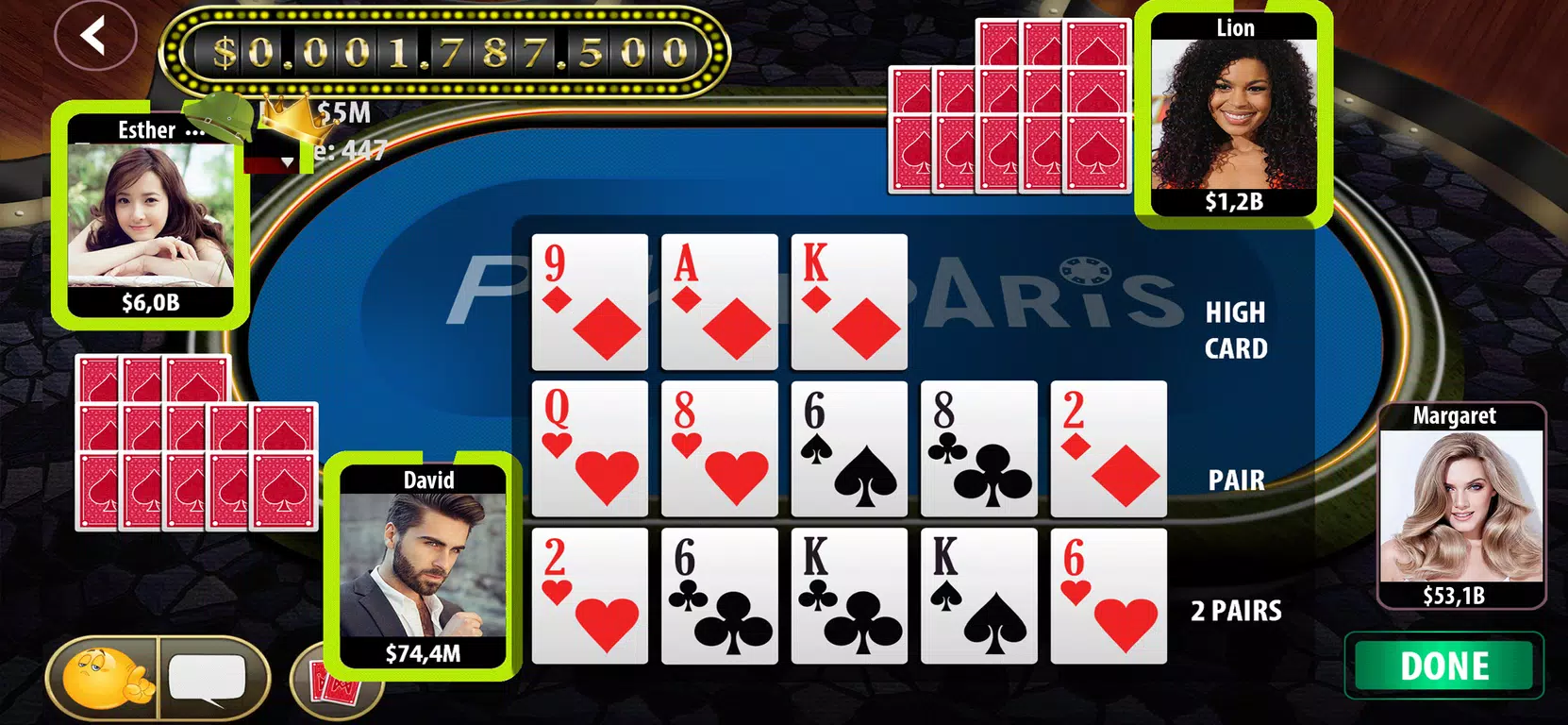 Poker Paris: Tien Len & Phom Screenshot3