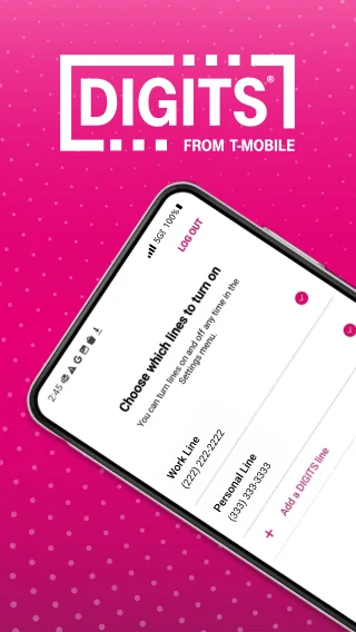 T-Mobile DIGITS Screenshot1