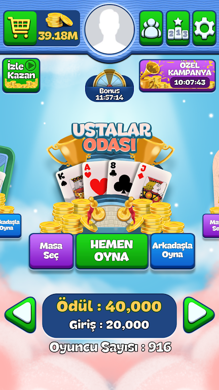 Pişti Master - Gerçek İnsanlar Screenshot1