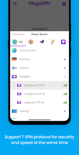 MegaVPN - Swift & Secure Screenshot4