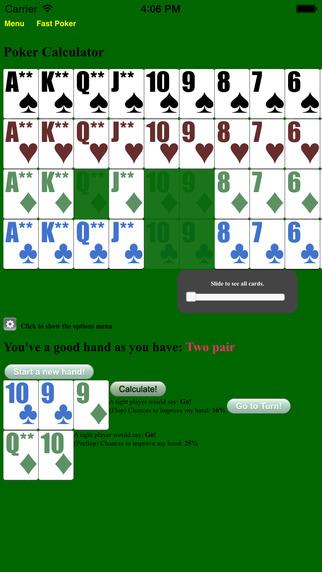 Fast Texas Hold Em Poker BAnet Screenshot3