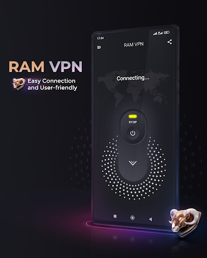 Ram VPN - Fast & Secure Screenshot1