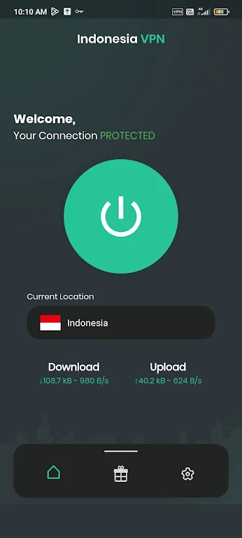 Indonesia VPN Proxy - Safe VPN Screenshot1