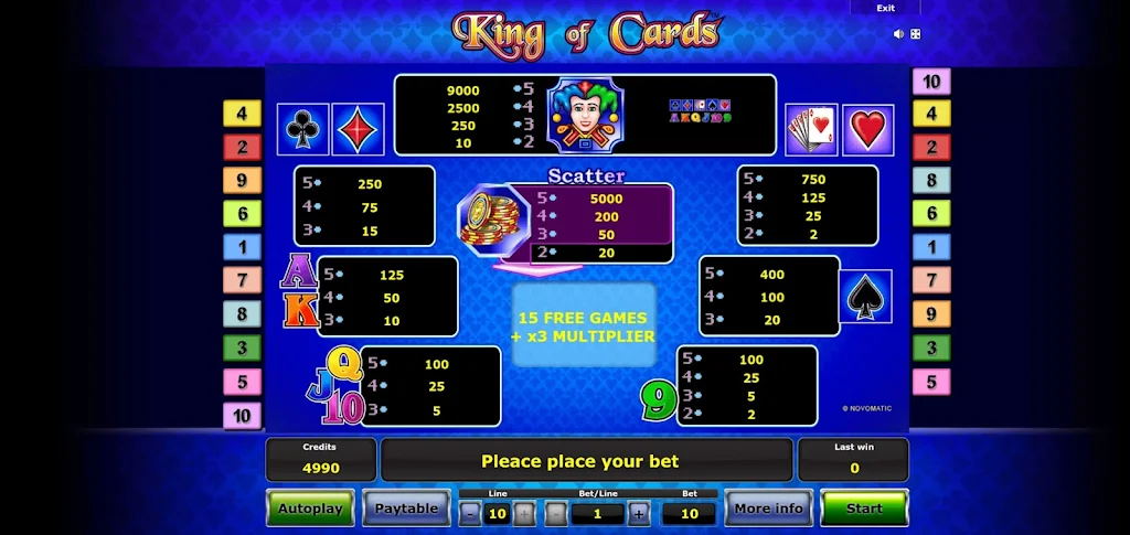 King Of Cards Slot Club Screenshot3